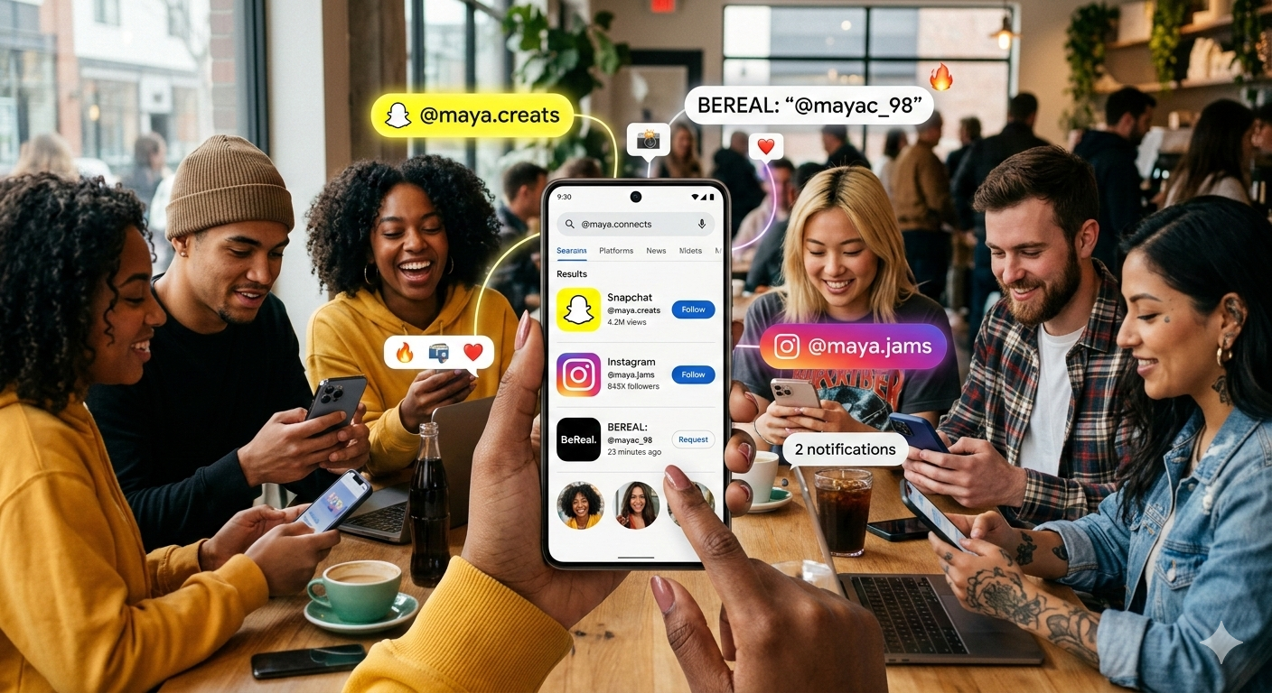 Find Girls & Boys on Snapchat, Instagram, and BeReal – Search Social Media Handles Easily